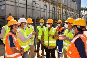 Kementrian ESDM Tinjau Lokasi Musibah Gas Beracun di PT SMGP