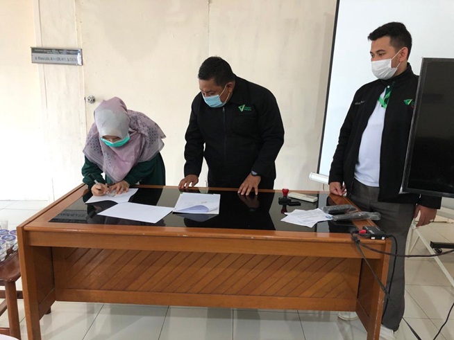 Himpun Dana Ziswaf, DD Waspada Jalin Kerja Sama Dengan RS Sufina Aziz