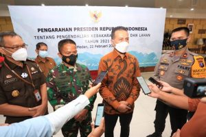 Puluhan Hot Spot Terdeteksi di Sumut, Wagubsu Minta Semua Pihak Waspada Karhutla