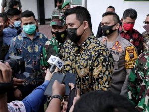 Wali Kota Medan Tinjau Vaksinasi Covid-19 Bagi Anggota Babinsa di Jajaran Kodim 0201/BS