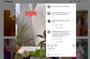 Rumahnya Kebakaran, Denise Chariesta Malah Pamer