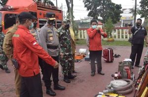 Polda Sumut Gelar Apel Pasukan Gabungan Untuk Antisipasi Karhutla di Sumut