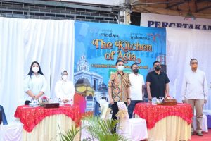 Wali Kota Medan Bobby Nasution Launching Kesawan City Walk dan E-Parking