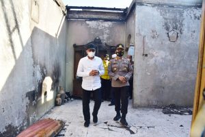 Tinjau Kebakaran di Langkat, Edy Rahmayadi : Sebelum Ramadan Pembangunan Harus selesai