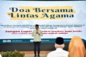 Gelar Doa Bersama, Gubsu Berharap Pandemi Segera Berlalu