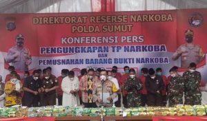 Sumut Peringkat Pertama Pengguna Narkoba, Ini Kata Kapolda