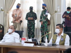 Rakor Penanganan Covid-19 : Kasus Aktif Covid-19 Berpotensi Naik Akibat Mudik