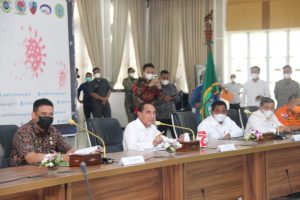 Ikuti Rakor Peniadaan Mudik Idul Fitri, Bobby Imbau Warga Medan Tak Lakukan Takbiran Keliling