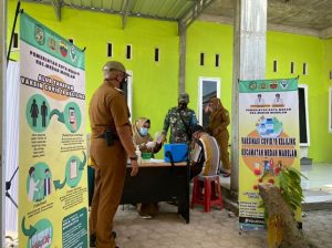 Kejar Target, Kecamatan Medan Marelan Lakukan Vaksinasi Keliling