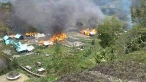 TPNPB Sebut Serangan Roket dari Helikopter TNI Hancurkan Rumah Warga dan Gereja