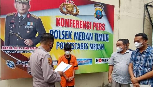 Viral di Medsos, Maling di Ruang Isolasi Covid 19 RS Pringadi Diringkus Polisi