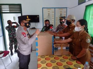 Kapolda Sumut Turun Langsung Berikan Bantuan Swab Antigen ke Kabupaten Taput