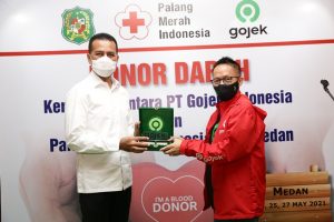 Dinilai Aktif Dalam Berbagai Kegiatan Kemanusiaan,Wagubsu Apresiasi PT Gojek Indonesia