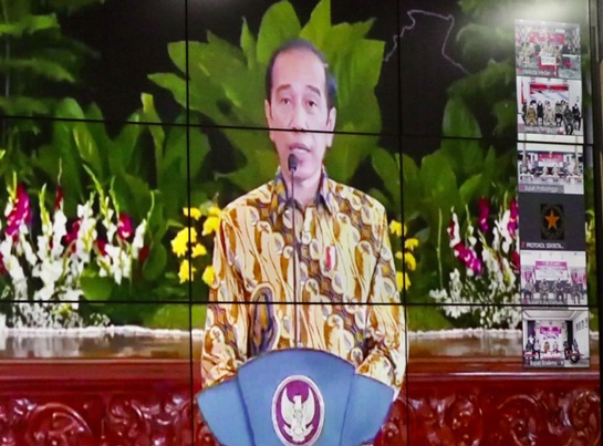 Jokowi Ingatkan Seluruh Kepala Daerah Waspadai Potensi Naiknya Kasus Covid-19 Pascalebaran