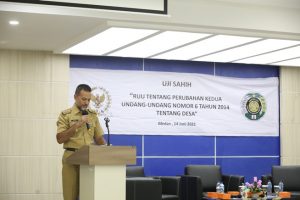 Wagubsu : UU tentang Desa Diharapkan Bisa Mendorong Pemerataan Pembangunan