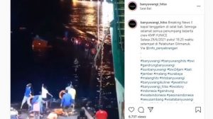 Kapal Feri KMP Yunicee Tenggelam di Gilimanuk, 4 Penumpang Dinyatakan Tewas