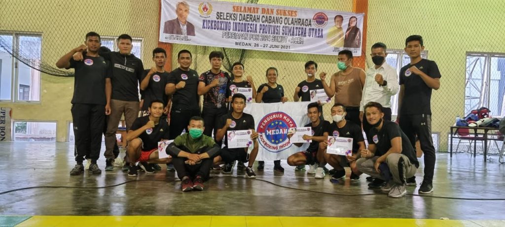 18 Atlet Kickboxing Ikuti Selekda Sumut Di Gor Disporasu