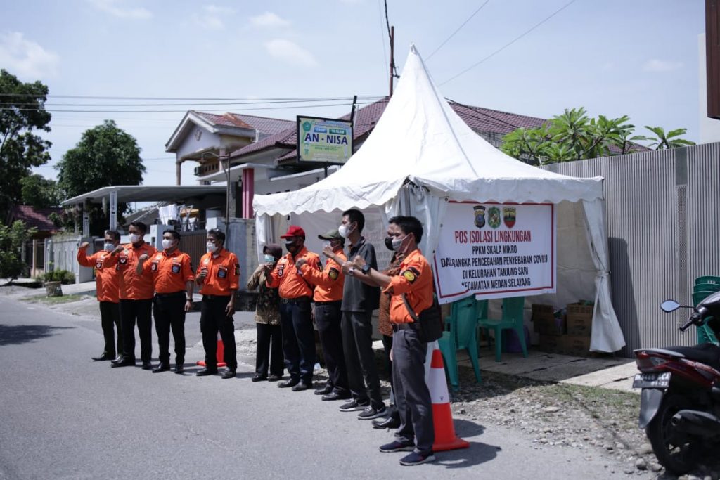 Isolasi Lingkungan Diberlakukan, Wali Kota Medan Jamin Makanan dan Vitamin Warga Terus Disalurkan