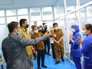 Ruang Isolasi dan ICU Khusus Covid-19 Ditambah, Wali Kota Apresiasi RSU Royal Prima Marelan