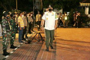 Pimpin Apel Patroli PPKM Mikro, Bobby Ingatkan Petugas Tegas Namun Tetap Humanis