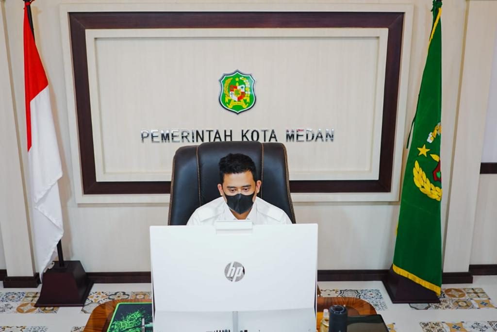 Jadi Narasumber di KPCPEN, Bobby Nasution Bahas Pentingnya Menumbuhakan Kesadaran Masyarakat Terapkan Prokes