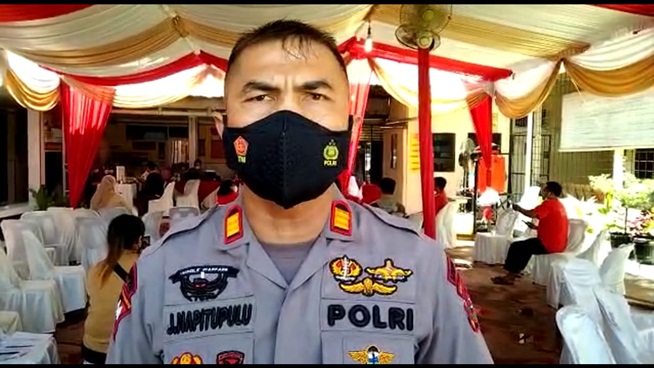 Sambut HUT Bhayangkara Ke-75, Polsek Percut Gelar Vaksinasi ke 700 Masyarakat