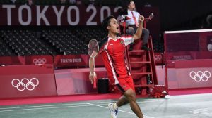 Lolos Ke Semi Final Olimpide Tokyo, Ginting Akan Berhadapan Dengan Chen Long