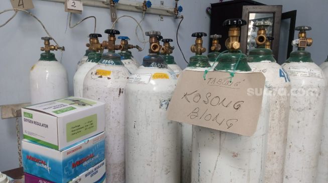 Jual di atas Harga Normal, Polisi Tangkap Penjual Tabung Gas Oksigen