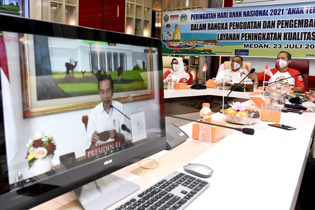Peringatan HAN, Gubsu Minta Semua Pihak Lindungi Anak dari Kekerasan dan Diskriminasi
