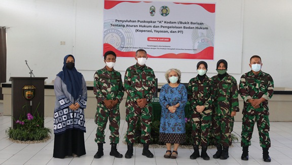 Beri PemahamanTentang Badan Hukum, Koperasi TNI AD Gelar Program Profesor Mengabdi