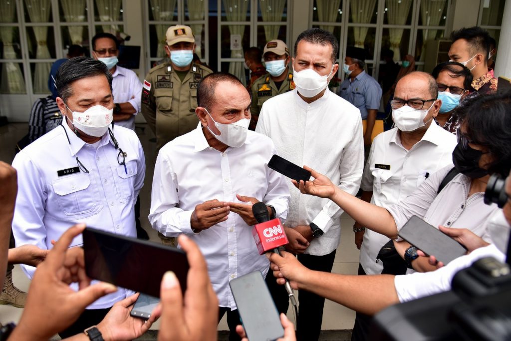 Gubernur Perpanjang PPKM Mikro di Sumut, 2 dari 12 Kabupaten/Kota Masuk Level 4