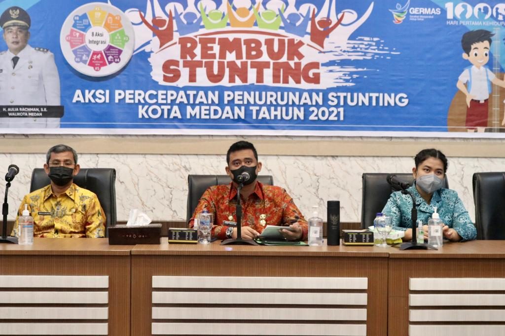 Bobby Nasution : Rembuk Stunting Diharapkan Tak Hanya Jadi Sekadar Rutinitas Sepele