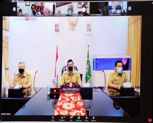 Digelar Secara Virtual, Wali Kota Buka Tahun Ajaran Baru Bagi Siswa SD dan SMP di Kota Medan