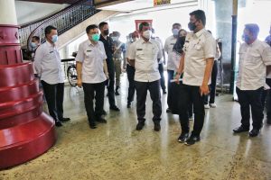 Akan Dijadikan Lokasi Isolasi Mandiri, Wali Kota Tinjau Bangunan Ex Hotel Soechi