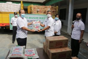 Bantu Warga Terdampak Pandemi, Pemko Medan Terima CSR Sembako Dari PT. Musim Mas