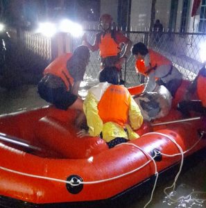 Hujan Dengan Intensitas Tinggi, Sejumlah Wilayah di Kota Medan Dilanda Banjir