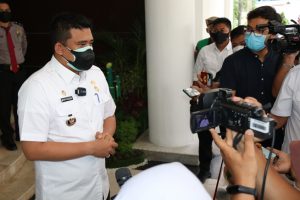 Vaksinasi Massal Picu Keramaian, Bobby Nasution: Bukan Wilayah Medan