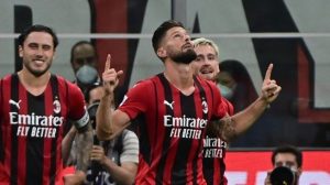 Cetak 2 Gol, Giroud Antarkan Milan Bantai Cagliari 4-1