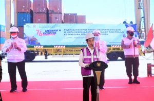 Digelar Secara Virtual, Jokowi Lepas Ekspor Pertanian ke 61 Negara secara Virtual