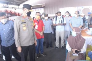 Meski Sudah Divaksinasi, Wakapolda Imbau Masyarakat Tetap Harus Patuhi Prokes