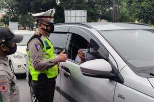 Penyekatan PPKM Level 4, Polda Putar Balik 459 Kendaraan