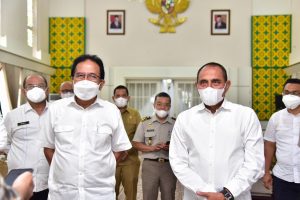 Banyak Membantu Penyelesaian Masalah Tanah, Gubsu Dapat Apresiasi Dari Menteri Sofyan Djalil