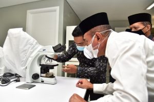 Resmikan Integrated Laboratory Wahdatul Ulum UIN Sumut, Ini Harapan Gubsu