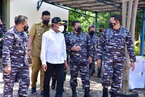 Kunjungi Vaksinasi bersama KASAL, Gubsu Sebut Sinergitas Lembaga Sangat Baik di Sumut