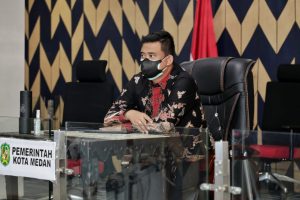 Secara Virtual, Bobby Saksikan Peresmian Peluncuran Sistem OSS Berbasis Risiko