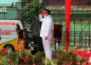 Momen HUT RI, Bobby Nasution Ajak Masyarakat Berkolaborasi Cegah Penyebaran Covid-19 Di Kota Medan