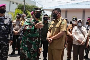 Tinjau Vaksinasi di Mako Lantamal I Belawan, Bobby Nasution : Target Vaksinasi dan Herd Immunity akan Semakin Terwujud