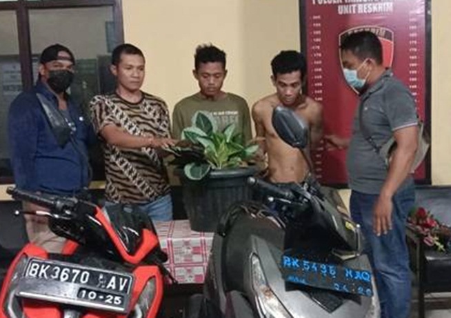 Polisi Ringkus Sindikat Pencuri Bunga Yang Beroperasi di Wilayah Medan, Siantar dan Deli Serdang