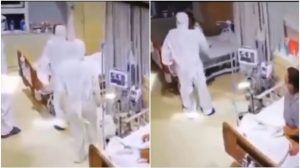Disangka Pocong, Pasien Covid Histeris Lihat Nakes Yang Gunakan APD