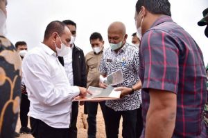 Kunjungi Puncak Siosar, Gubsu Minta Pemda Susun Masterplan Pembangunan